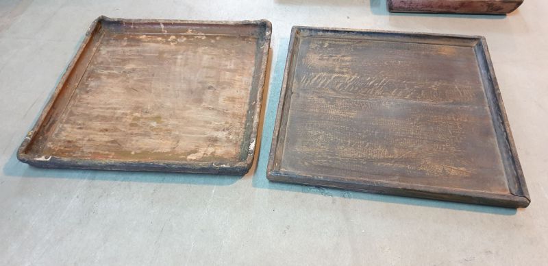 Old wooden Trays