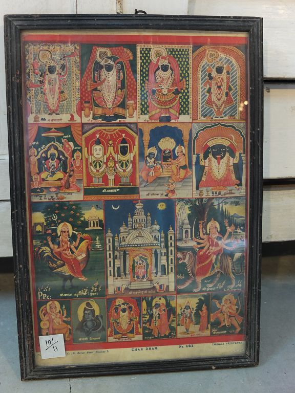 Hindu Figures Print